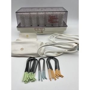 Vintage Clairol Kindness 3 Way Hairsetter K-420 SZ Hot Rollers Clips Denmark